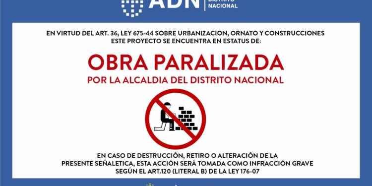ADN rotulará proyectos de obras aprobadas con especificaciones autorizadas