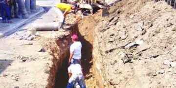Coraasan concluyó trabajos de sustitución de tuberías de aguas residuales