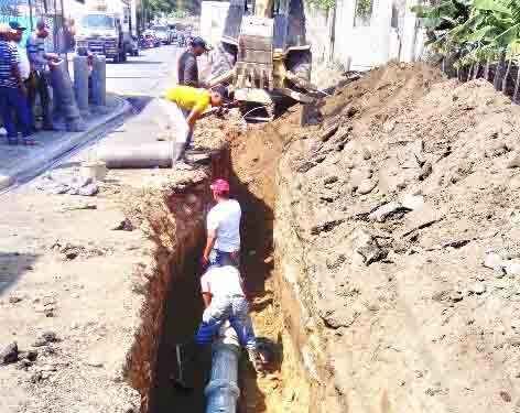 Coraasan concluyó trabajos de sustitución de tuberías de aguas residuales