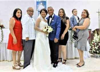 Los esposos Sánchez Merejo celebran su boda espiritual cargada de amor