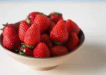 Las fresas aportan pocas calorías y azúcares