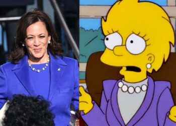 ¿Los Simpson lo hicieron de nuevo? El sospechoso parecido del vestido de Kamala Harris y Lisa Simpson