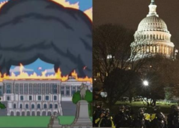 Los Simpson también predijeron el asalto al Capitolio de Estados Unidos