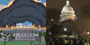 Los Simpson también predijeron el asalto al Capitolio de Estados Unidos