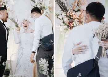 «Una última vez»: Pide permiso a su esposo durante la boda para abrazar a su exnovio