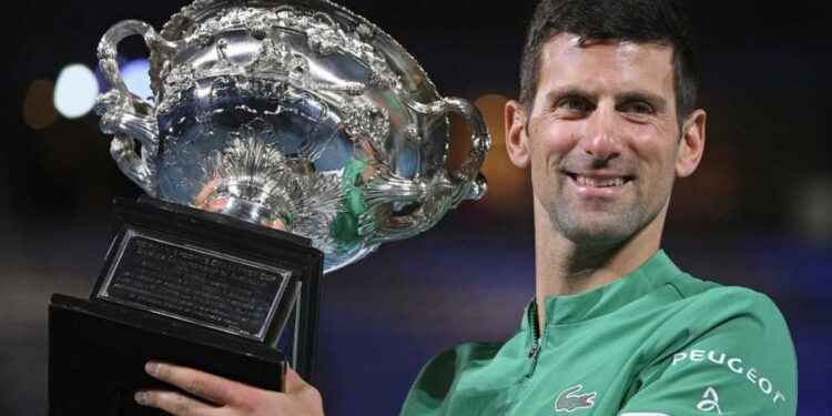 Djokovic acecha a Federer y Nadal en títulos de Grand Slam obtenidos