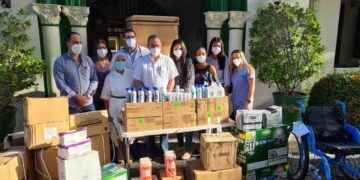 Salud Pública entrega donativo a Hospicio San Vicente de Paul