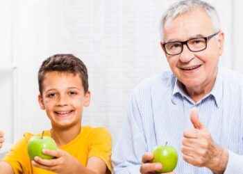 Para llegar a ser abuelos, lo mejor es alimentarse como ellos