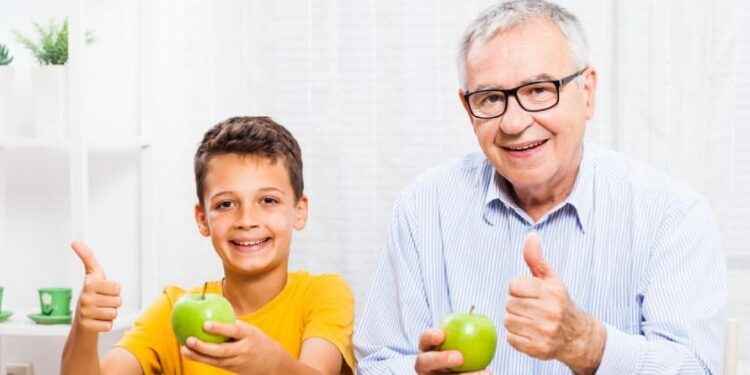 Para llegar a ser abuelos, lo mejor es alimentarse como ellos