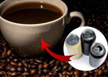 ¿Cuántas tazas de café equivalen a una bebida energética?
