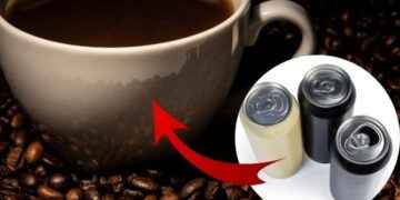 ¿Cuántas tazas de café equivalen a una bebida energética?