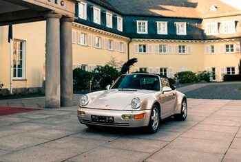 Subastan en París el Porsche 911 de Maradona: cuál es el precio estimado del lujoso convertible