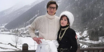 Lady Gaga y Adam Driver ruedan en el lago de Como tras críticas de los Gucci