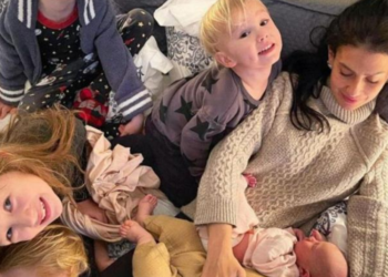 Hilaria y Alec Baldwin dan la bienvenida a su sexto hijo