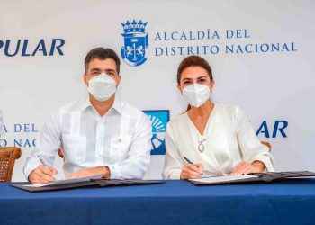 ADN y Banco Popular firman acuerdo para remozamiento del Parque Mirador Sur