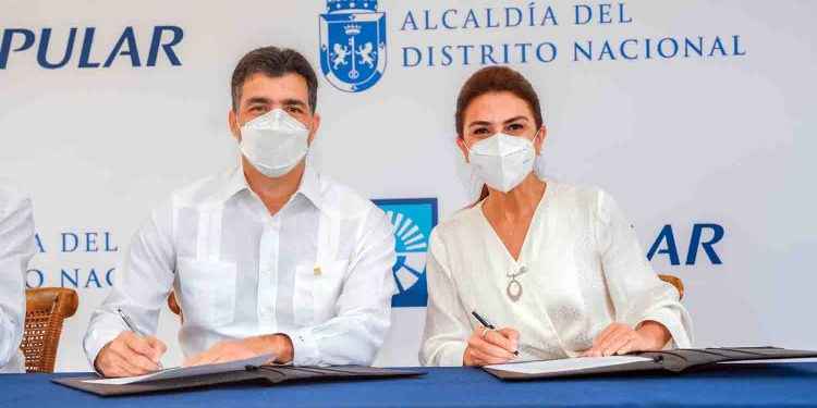 ADN y Banco Popular firman acuerdo para remozamiento del Parque Mirador Sur