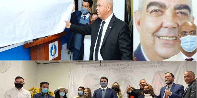 Bautizan seccional del PRM en NY con el nombre de Winston Arnaud Guzmán