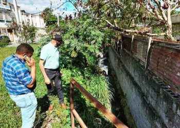 Buscan solución a 35 años de contaminación en cañada  zona Norte Santiago