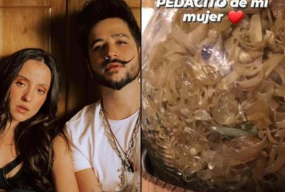 El verdadero origen de la imagen viral del frasco que supuestamente guarda Camilo con las uñas de Evaluna
