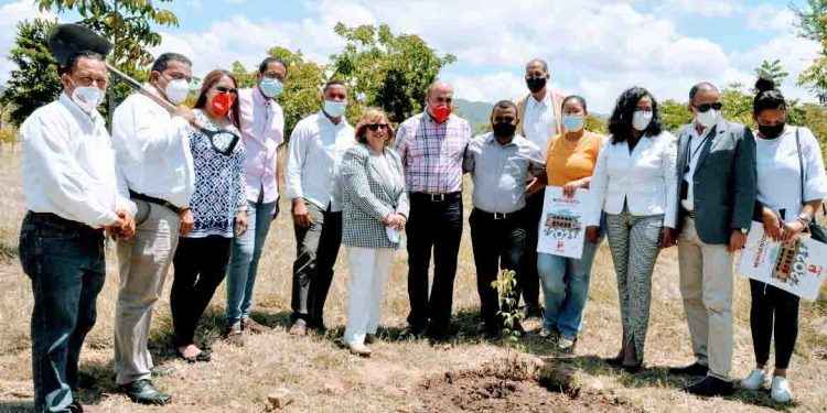 Plantan árbol de guaconejo en acto «Siembra un árbol y salva el planeta»