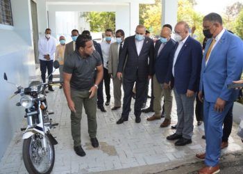 Proindustria presenta a Interior y Policía dispositivo antirrobo de motocicletas, útil para reducir delitos