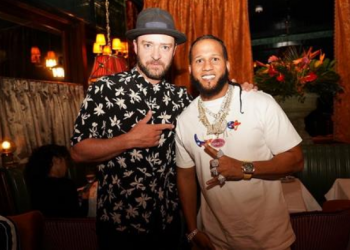 El Alfa publica foto junto a Justin Timberlake, recibe cientos de felicitaciones y otros atizan fuego con Rochy RD