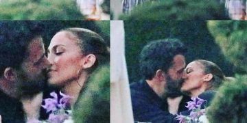 ¡Es oficial! JLo y Ben Affleck son captados dándose un apasionado beso