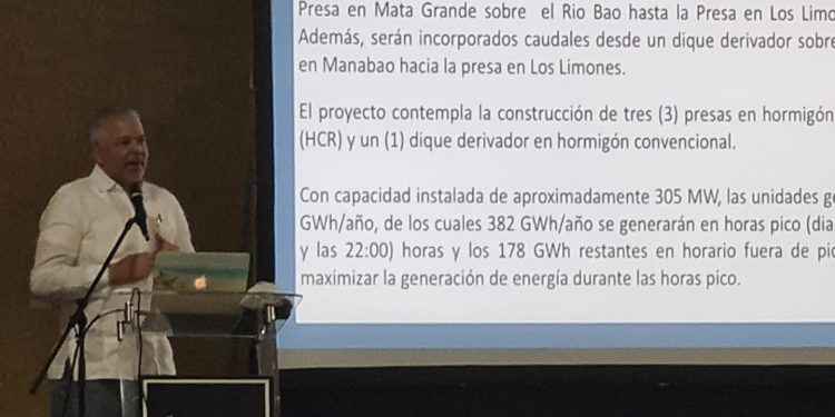 Presidente EGEHID revela construcción hidroeléctrica Las Placetas en Sajoma generará 3 mil empleos