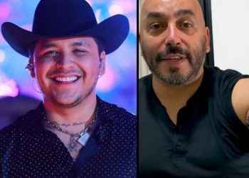 Christian Nodal rompió el silencio sobre la decisión de Lupillo Rivera de destruir su tatuaje de Belinda