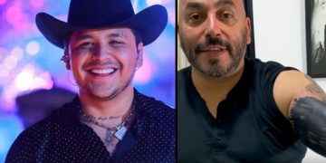 Christian Nodal rompió el silencio sobre la decisión de Lupillo Rivera de destruir su tatuaje de Belinda