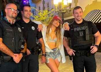 ¡No para de trabajar! Jennifer López rueda video en Miami Beach con Rauw Alejandro