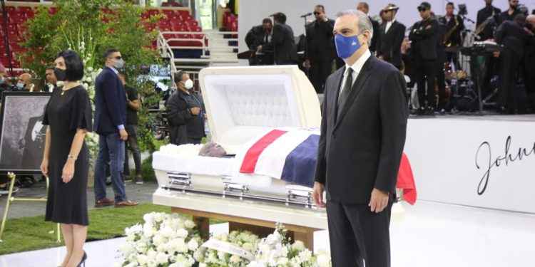 Abinader: “No estábamos preparados para que Johnny se fuera”