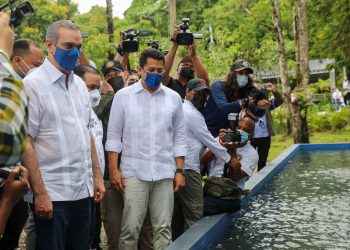 Abinader inaugura parque La Confluencia en Jarabacoa con una inversión  de 38 millones de pesos