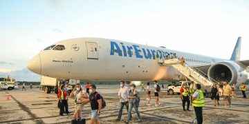 AirEuropa conecta por primera vez Madrid-Samaná