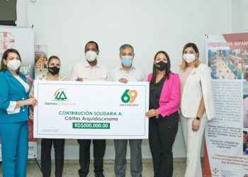 Cooperativa La Altagracia entrega de donaciones a instituciones sin fines de lucro