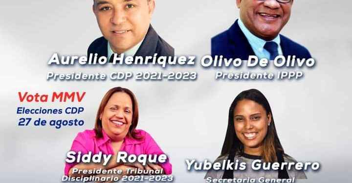 MMV llama a votar por sus candidatos en el CDP