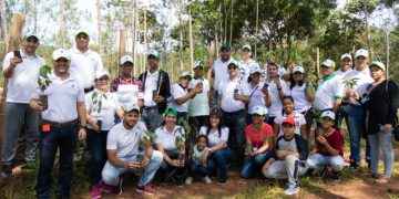 COOPSANO en coordinación con Medio Ambiente realiza jornada de reforestación