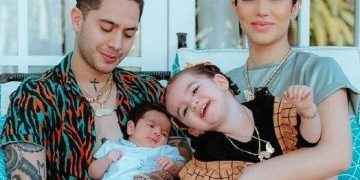 ¡Con su familia, Kimberly Loaiza en República Dominicana!