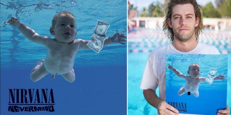 Bebé de la portada del célebre álbum “Nevermind” demanda a Nirvana por explotación sexual