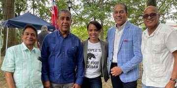 Congresista Espaillat destaca la unidad de la comunidad “Los Pepines de Santiago” en New York