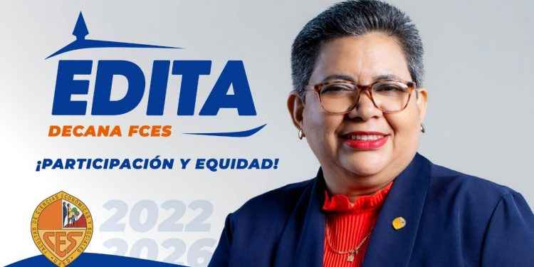 Edita Rodríguez presenta aspiraciones a dirigir decanato de la Facultad de Ciencias Económicas y Sociales