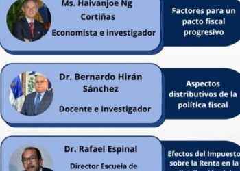 FCES-UASD presenta panel sobre pacto fiscal