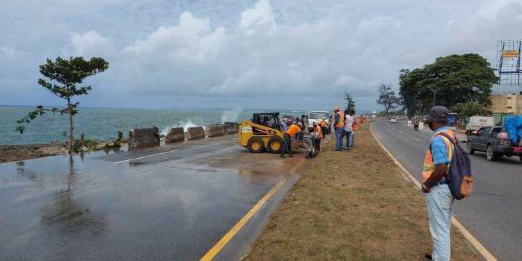 MOPC dispuso de más de 4 mil hombres para el Plan preventivo de Emergencia ante a la tormenta Fred