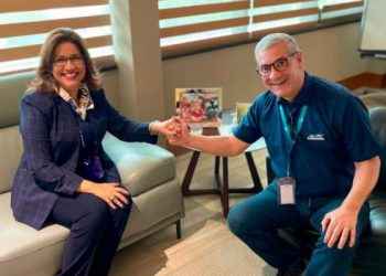Margarita Cedeño se reúne con Gonzalo Castillo