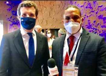 Presidente del PP Pablo Casado expresa confianza en la recuperación de la economía de la RD