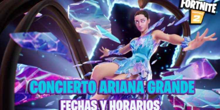 ¿Cómo ver el concierto de Ariana Grande en Fortnite?