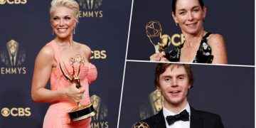 Todos los premiados en los Emmy 2021: lista de ganadores completa