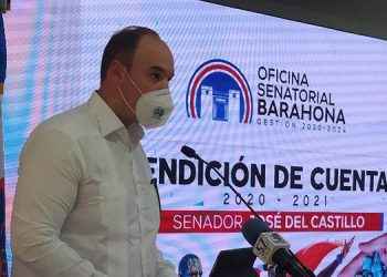 Senador José del Castillo rinde cuentas de su gestión 2020-2021
