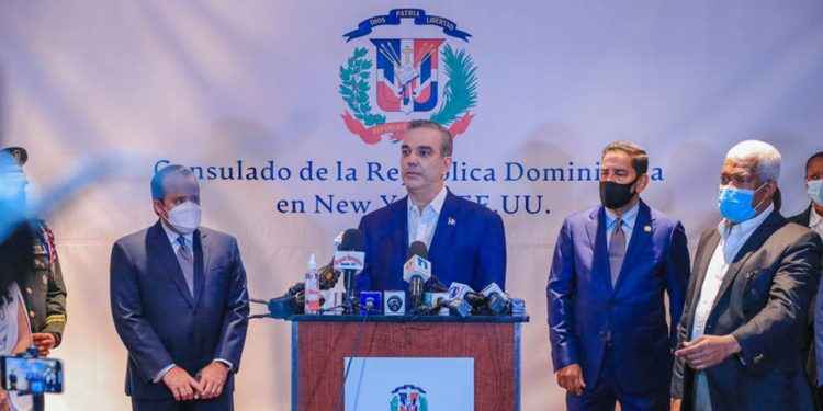 Presidente Abinader arriba a la ciudad de Nueva York