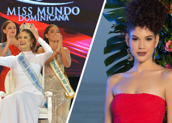 Coronan a Emmy Peña como la nueva Miss Mundo Dominicana 2021